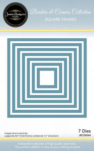 Jamie Rodgers Crafts Dies - Borders & Corners, Square Frames