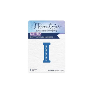 Hunkydory Crafts Dotty Initials & Numbers Moonstone Dies - I