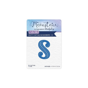 Hunkydory Crafts Dotty Initials & Numbers Moonstone Dies - S