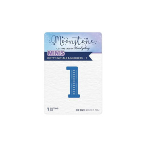 Hunkydory Crafts Dotty Initials & Numbers Moonstone Dies - 1