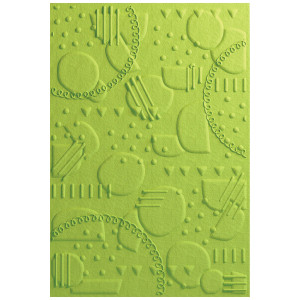 Sizzix 3D Textured Impressions Embossing Folder - On the Spot by Catherine Pooler