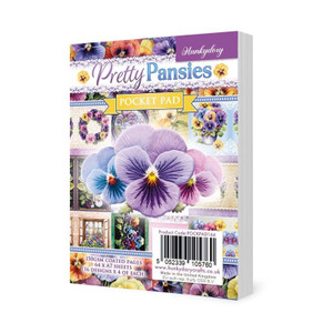 Hunkydory Crafts Pocket Pads - Pretty Pansies