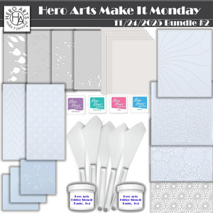 Hero Arts Make It Mondays 11-24-2025 Bundle #2 -  Stenciling Galore