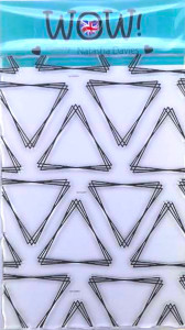 WOW! Clear Stamps - Abstract Triangles