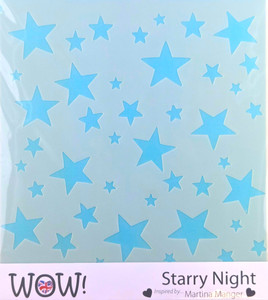 WOW! 6x6in Stencils  - Starry Night
