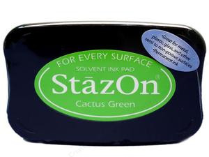 Imagine Crafts Tsukineko StazOn Permanent Ink Pad - Cactus Green