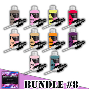 Crafter's Companion Spectrum Noir Alcohol Inks 10 Pack "I Want It All" Bundle #8