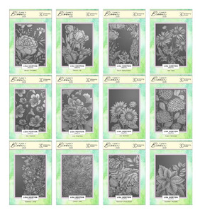 Lisa Horton Crafts Limited Edition Embossing Folders A Year In Bloom - 2026