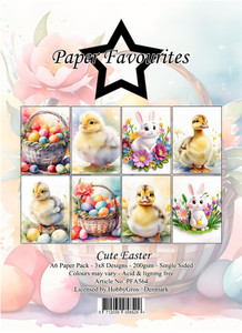 Paper Favourites A6/4.25x6in Paper Pack - Cute Easter