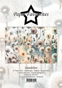 Paper Favourites A5/6x8.25in Paper Pad - Dandelion