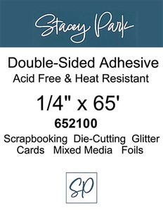 Stacey Park 1/4" x 65' Wide Double-Sided Adhesive