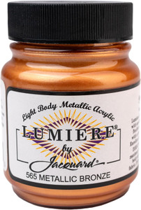 Jacquard Products Lumiere Light Body Metallic Acrylic, 2.25 fl oz/66.54 ml - Metallic Bronze