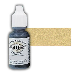 Jacquard Products Lumiere Light Body Metallic Acrylic 1/2oz - Metallic Gold