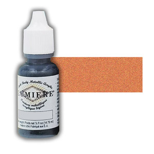 Jacquard Products Lumiere Light Body Metallic Acrylic 1/2oz - Halo Pink Gold