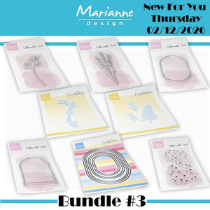 Marianne Design New For You Thursday 02/12/2026 8 Pack "I Want It All" Bundle #3 - Florals