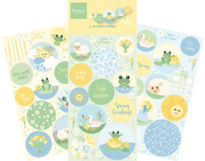 Marianne Design Stickers by Marleen - Dreamy Meadow