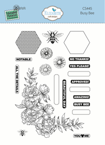 Elizabeth Craft Designs Clear Stamps - Busy Bee