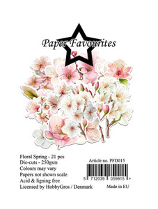 Paper Favourites Die-Cuts - Floral Spring