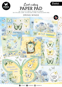 Studio Light Card Making Pad Essentials - Spring Wings