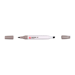 Royal Talens Pantone Dual Tip Warm Gray Marker - 407