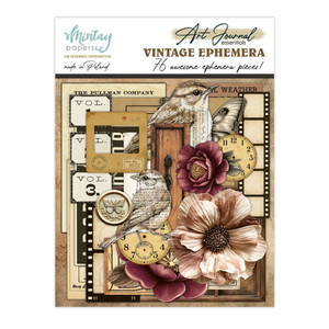 Mintay Papers Art Journal Essentials - Vintage Ephemera