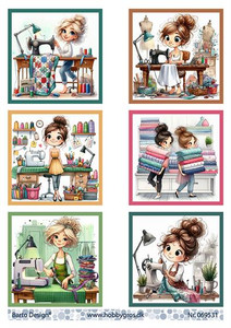 Barto Design A4 Topper Sheet - Stitched In Time