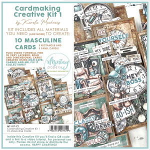 Mintay Papers NFYT 03/26/2026 Cardmaking Creative Kit #1 - Masculine Cards