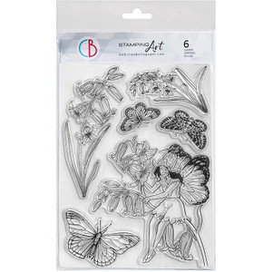 Ciao Bella Stamping Art 6x8in Clear Stamps - Fairy of Happiness