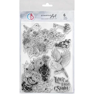 Ciao Bella Stamping Art 6x8in Clear Stamps - Love at First Sight