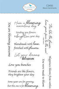 Elizabeth Craft Designs Stamps - Bloom Sentiments