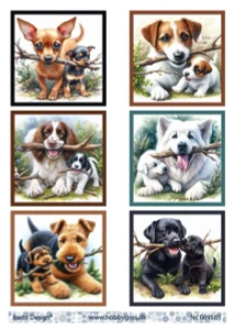 Barto Design A4 Topper Sheet - Besties #1