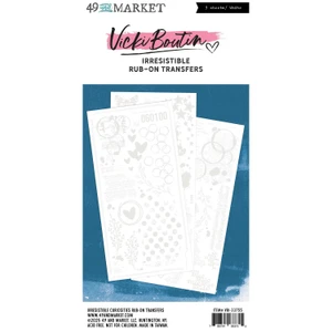 49 and Market by Vickie Boutin Irresistible Rub-In Transfers - Curiosities