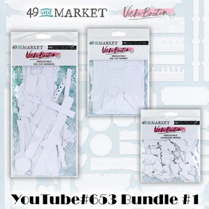 49 and Market by Vickie Boutin YT#653 3 Pack "I Want It All" Bundle #1 - Irresistible Die-Cuts