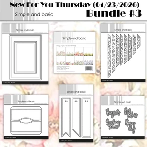 Simple and Basic NFYT 04/23/2026 6 Pack "I Want It All" Bundle #3 - Floral Borders