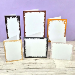 Hunkydory Crafts Edge Card Blanks & Envelopes Megabuy - Distressed Foiled