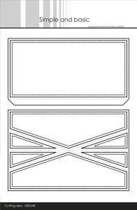 Simple and Basic Dies - Mini Slim Folding Card