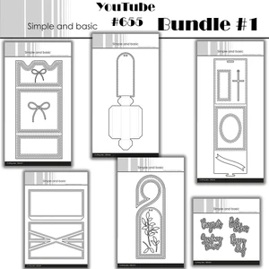 Simple and Basic YT#655 Dies 6 Pack "I Want It All" Bundle #1