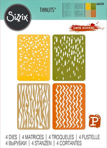 Sizzix Thinlits Die Set 4PK by Pete Hughes - Infinite Doodles #2