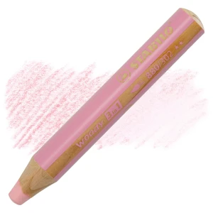 Royal Talens Stabilo Woody 3 in 1 Art Crayons - Pastel Pink
