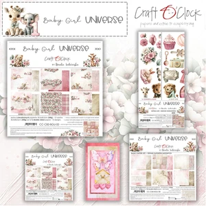 Craft O' Clock NFYT 05/07/2026 4 Pack "I Want It All" Bundle #2 - Baby Girl Universe