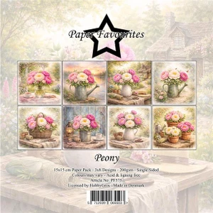 Paper Favourites 6x6in Paper Pad - Peony