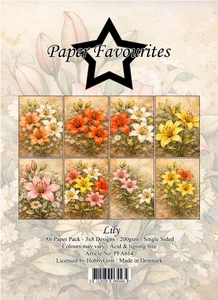 Paper Favourites A6/4.25x6in Paper Pad - Lily