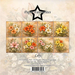 Paper Favourites 6x6in Paper Pad - Lily