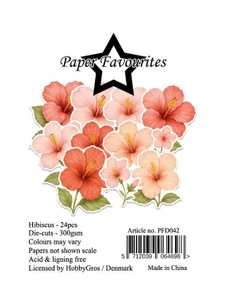 Paper Favourites Die Cuts - Hibiscus