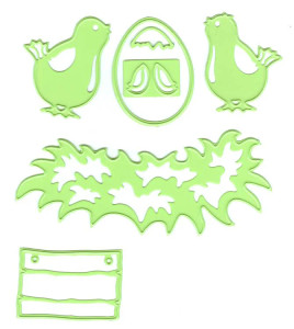 Leane Creatief Lea'bilities  Embossing and Cutting Die - Young Birds