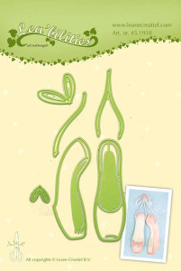 Leane Creatief Lea'bilities  Embossing and Cutting Die - Ballet Shoes