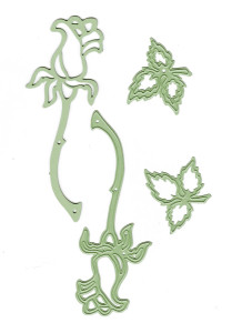 Leane Creatief Lea'bilities  Embossing and Cutting Die - Rose