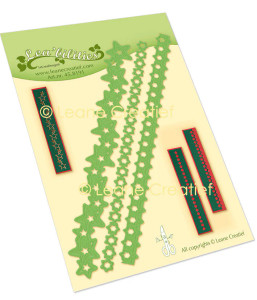 Leane Creatief Lea'bilities  Embossing and Cutting Die - Card Edge Border Stars