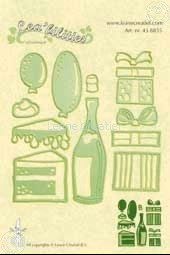 Leane Creatief Lea'bilities  Embossing and Cutting Die - Celebration
