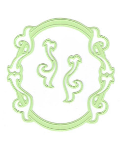 Leane Creatief Lea'bilities  Embossing and Cutting Die - Classic Oval